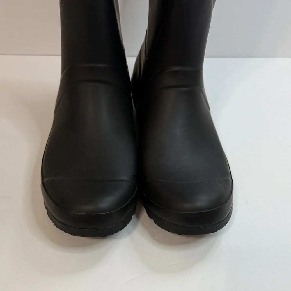 Tommy Hilfiger Black and Green Women's Winter Boots